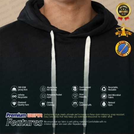 Customized Optiknit Hoodie