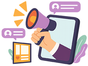 Icon depicting financial analysis with dollar signs and a graph.